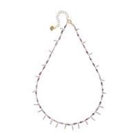 Collana Io & Te  Donna in Argento Ametista CLMMAMDO